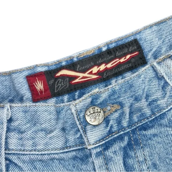JNCOVintage Mid Wash Baggy Cutoff Jeans